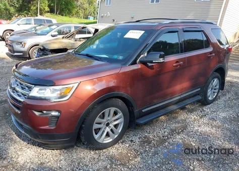 2018 Ford Explorer Xlt from USA, damaged, VIN 1FM5K8DH8JGA24324